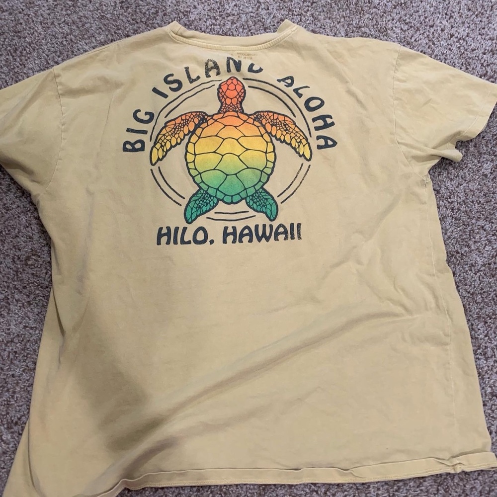 oversized hawaii tee